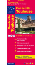 72502 plan de toulouse  1/12.500