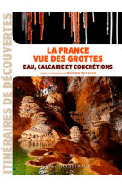 La france vue des grottes : eau, calcaire et concrétions