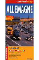 Allemagne  1/900.000 (comfort !map)