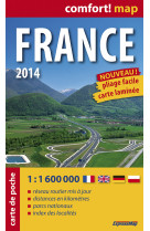 France 2014  1/1m6 (comfort !map, poche)