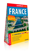 France 1/1m600 (carte de poche laminée)