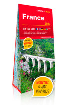 France 2020 1/1m (carte grand format laminée)