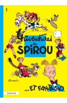 Spirou et fantasio - tome 1 - quatre aventures de spirou et fantasio