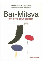 Bar-mitsva livre pour grandir