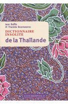 Dictionnaire insolite de la thailande