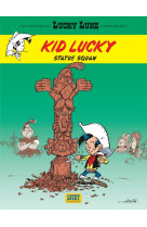 Les aventures de kid lucky d'après morris  - statue squaw