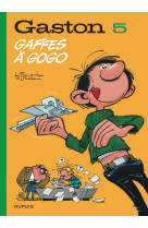 Gaston (édition 2018) - tome 5 - gaffes à gogo