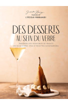 Des desserts au sein du verre