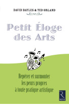 Iad - petit éloge des arts - repérer et surmonterles peurs propres à toute pratique artistique