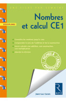 Nombres et calcul ce1