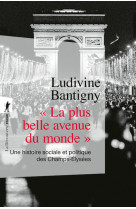 " la plus belle avenue du monde " - une histoire sociale et politique des champs-élysées