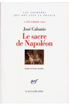 Le sacre de napoléon