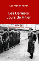 Les derniers jours de hitler