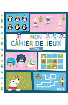 Mon cahier de jeux - l'hiver