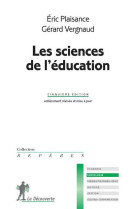 Les sciences de l'éducation