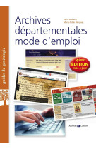 Archives départementales mode d'emploi