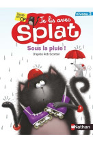 Je lis avec splat : sous la pluie