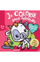 Je colorie sans déborder (2-4 ans) - animaux mignons - tome 55