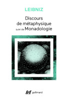 Discours de métaphysique / monadologie