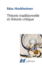 Théorie traditionnelle et théorie critique