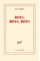 Boys, boys, boys