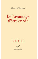 De l'avantage d'être en vie