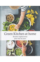 Green kitchen at home