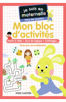 Je suis en maternelle - mon bloc d'activités - chez les moyens