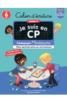 Je suis en cp - cahier d'écriture - niveau 2