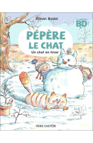 Un chat en hiver