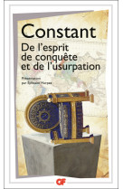 De l'esprit de conquête et de l'usurpation