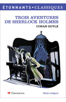 Trois aventures de sherlock holmes