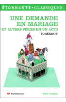 Une demande en mariage et autres pièces en un acte