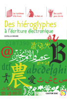 Des hiéroglyphes à l'écriture électronique