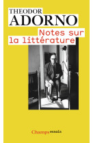 Notes sur la littérature