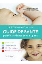 Guide santé pour les enfants de 0 à 14 ans