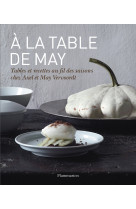 à la table de may