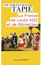 La france de louis xiii et de richelieu