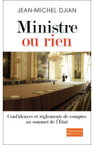 Ministre ou rien