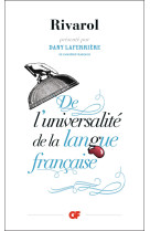 De l'universalité de la langue française