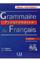 Grammaire progressive du francais intermediaire + cd 3ed