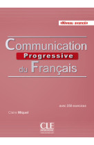 Communication progressive du français fle niveau avancé + cd audio