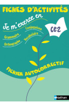 Je m'exerce en fichier autocorrectif ce2 fiches d'activites