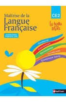 La balle aux mots - maitrise de la langues - manuel - ce2