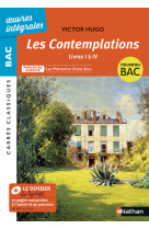 Les contemplations - livre i à iv - victor hugo