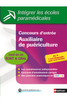 Concours d entree auxiliaire de puericulture (ecrit/oral) n35 - 2009