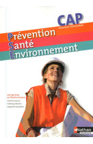 Prévention santé environnement- cap livre de l'élève