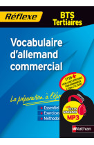 Vocabulaire d'allemand commercial - bts tertiaires réflexe bts livre parascolaire