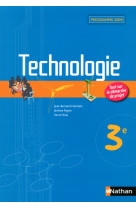 Technologie - 3e technologie collège manuels livre de l'élève