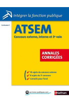 Atsem - annales corrigées catégorie c intégrer la fonction publique